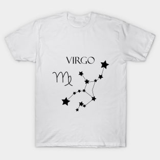 Virgo Zodiac Horoscope Constellation Sign T-Shirt